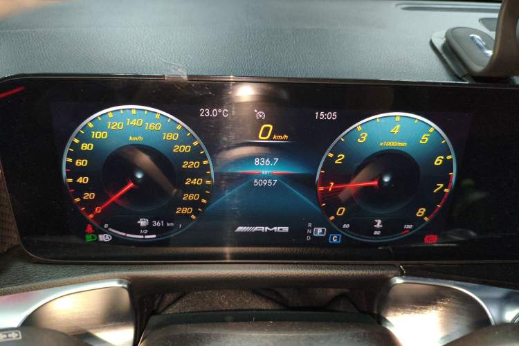 Used Mercedes-Benz GLB AMG 2021-Year Restyled AMG GLB 35 4MATIC Instrument Cluster