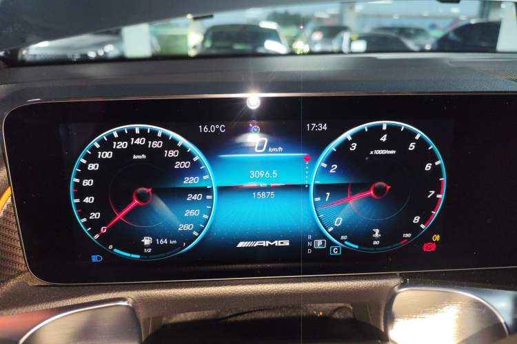 Used Mercedes-Benz GLB AMG 2021-Year Restyled AMG GLB 35 4MATIC Instrument Cluster