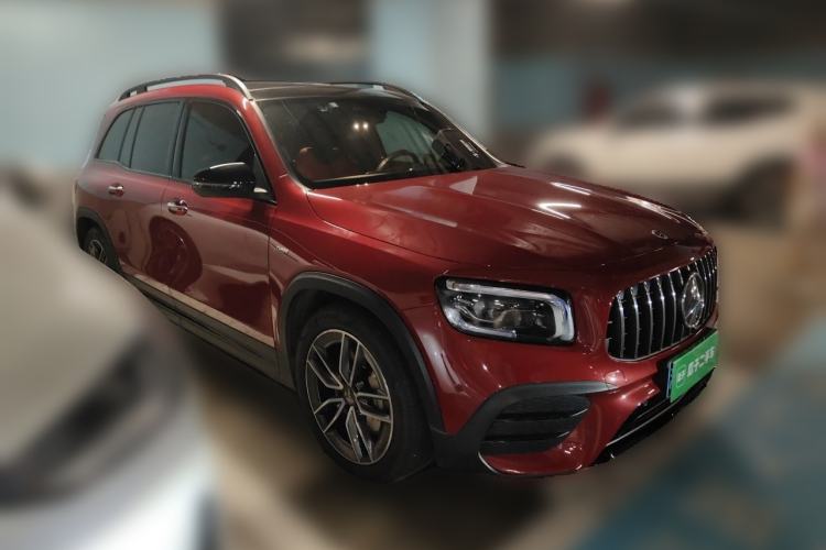 Used Mercedes-Benz GLB AMG 2021-Year Restyled AMG GLB 35 4MATIC Front Right 45 Deg