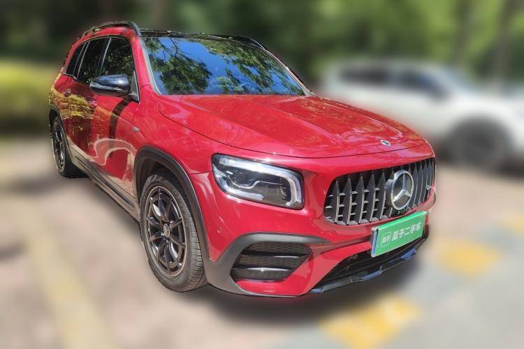Used Mercedes-Benz GLB AMG 2021-Year Restyled AMG GLB 35 4MATIC Front Right 45 Deg