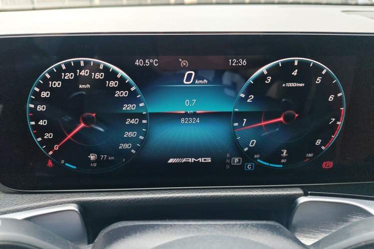Used Mercedes-Benz GLB AMG 2021-Year Restyled AMG GLB 35 4MATIC Instrument Cluster