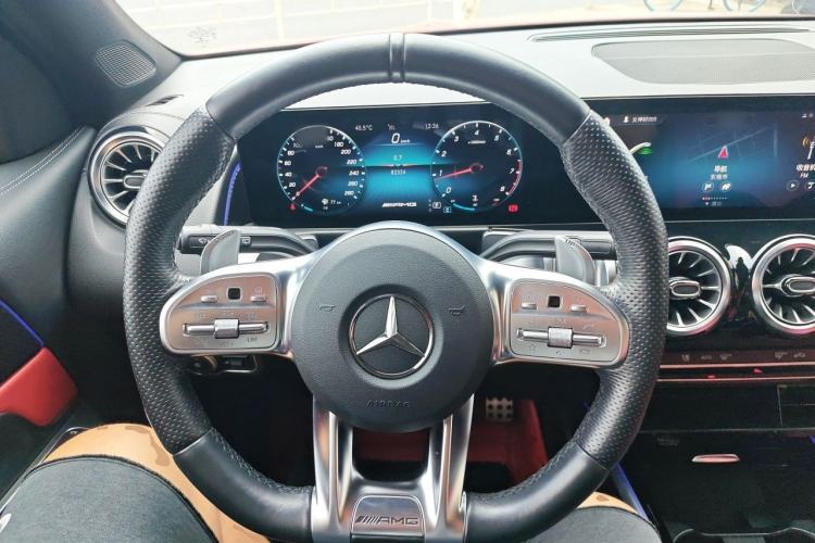 Used Mercedes-Benz GLB AMG 2021-Year Restyled AMG GLB 35 4MATIC Steering Wheel