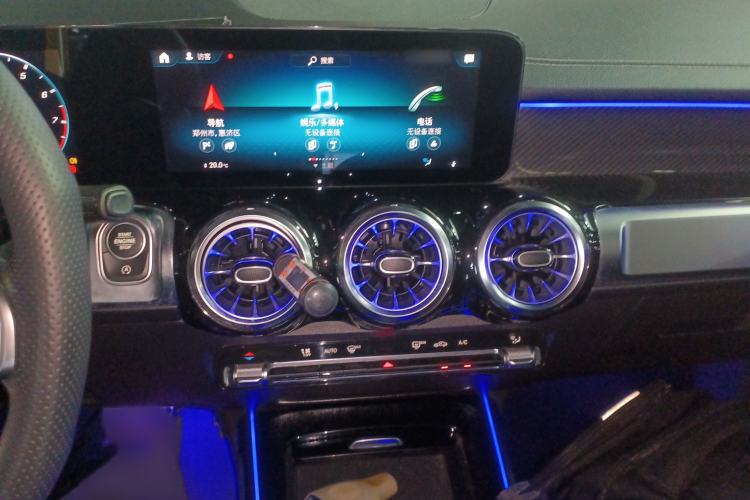 Used Mercedes-Benz GLB AMG 2021-Year Restyled AMG GLB 35 4MATIC Audio And AC Panel