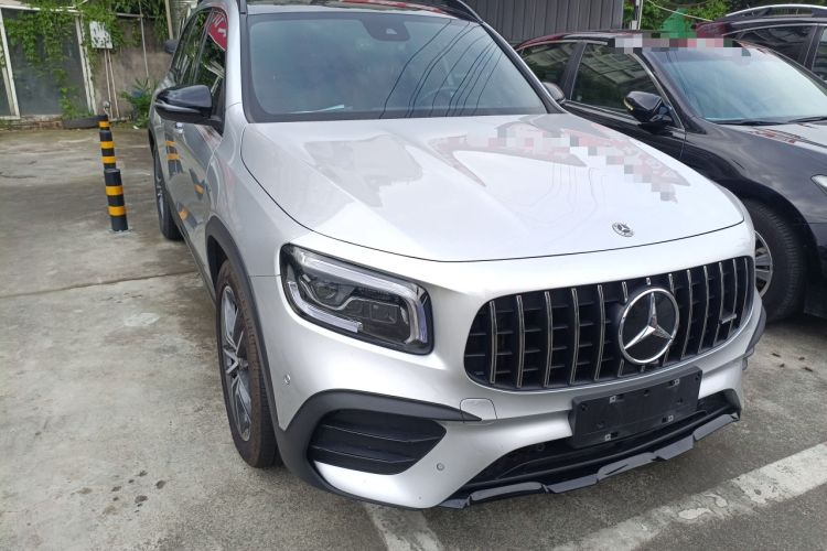 Used Mercedes-Benz GLB AMG 2021 AMG GLB 35 4MATIC Front Right 45 Deg