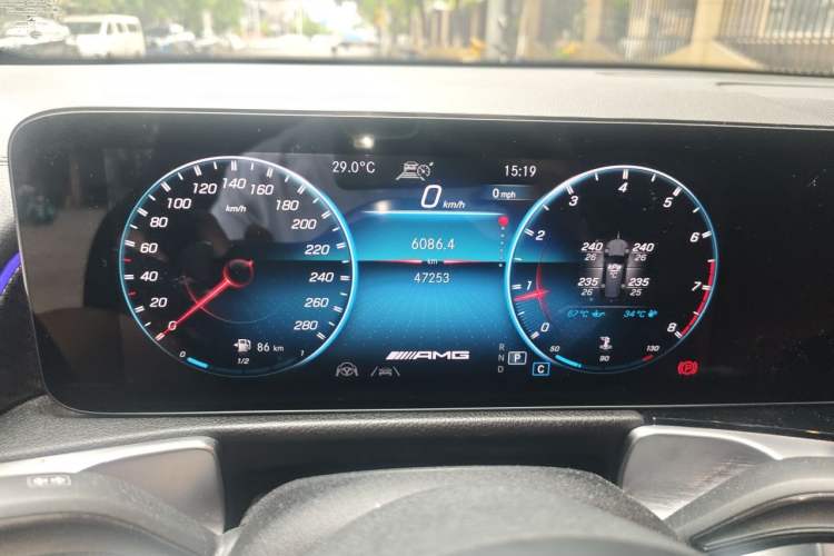 Used Mercedes-Benz GLB AMG 2021-Year Restyled AMG GLB 35 4MATIC Instrument Cluster