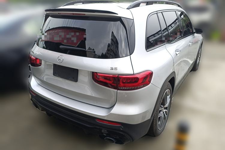 Used Mercedes-Benz GLB AMG 2021 AMG GLB 35 4MATIC Rear Right 45 Deg