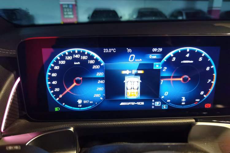 Used Mercedes-Benz GLB AMG 2021-Year Restyled AMG GLB 35 4MATIC Instrument Cluster