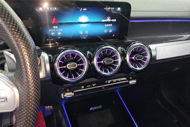 Used Mercedes-Benz GLB AMG 2022 AMG GLB 35 4MATIC Audio And AC Panel