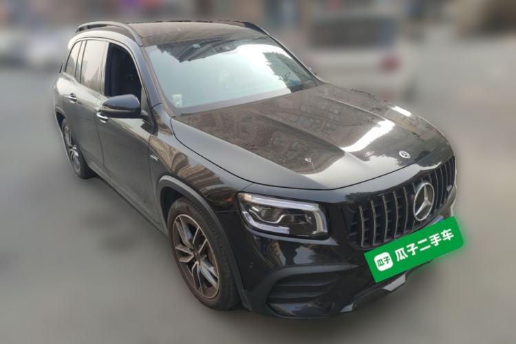 Used Mercedes-Benz GLB AMG 2022 AMG GLB 35 4MATIC Front Right 45 Deg