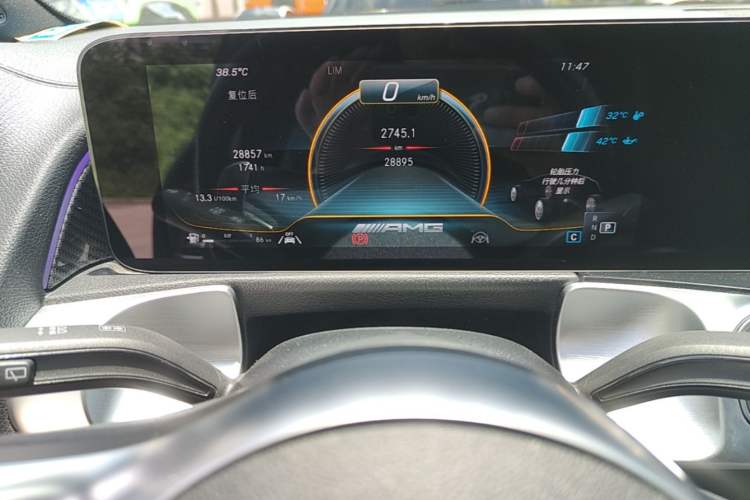 Used Mercedes-Benz GLB AMG 2022 AMG GLB 35 4MATIC Instrument Cluster