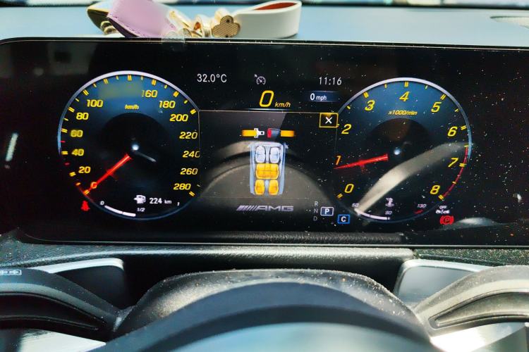 Used Mercedes-Benz GLB AMG 2022 AMG GLB 35 4MATIC Instrument Cluster