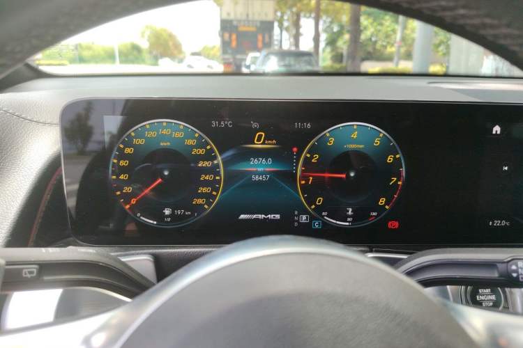 Used Mercedes-Benz GLB AMG 2022 AMG GLB 35 4MATIC Instrument Cluster