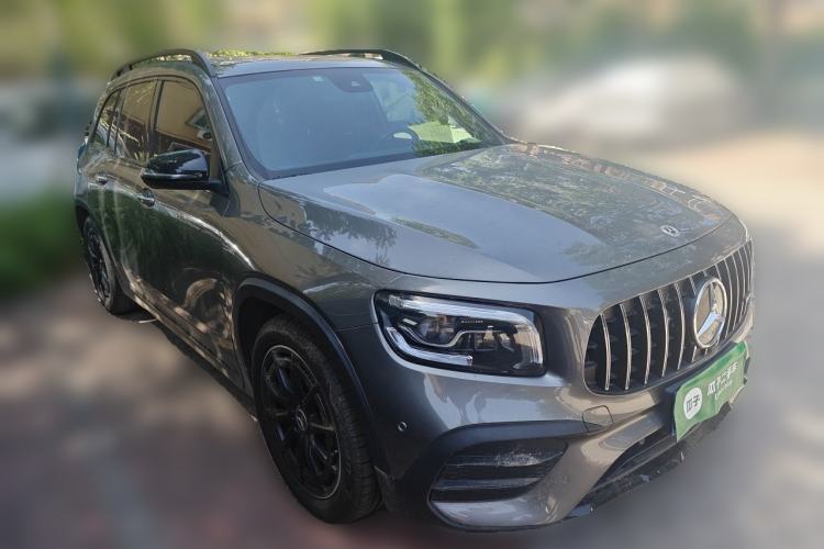 Used Mercedes-Benz GLB AMG 2022 AMG GLB 35 4MATIC Front Right 45 Deg