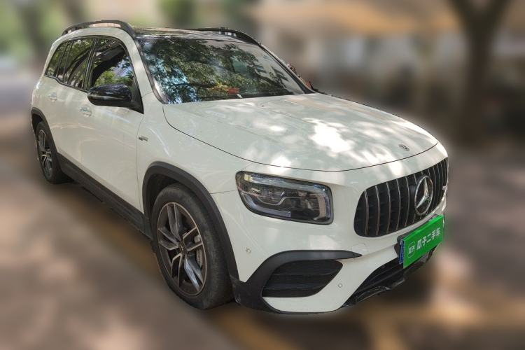 Used Mercedes-Benz GLB AMG 2022 AMG GLB 35 4MATIC Front Right 45 Deg
