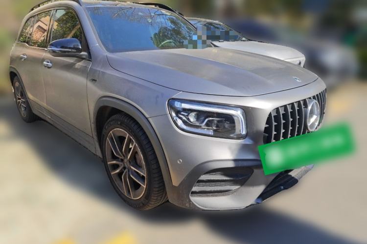 Used Mercedes-Benz GLB AMG 2023 AMG GLB 35 4MATIC Front Right 45 Deg