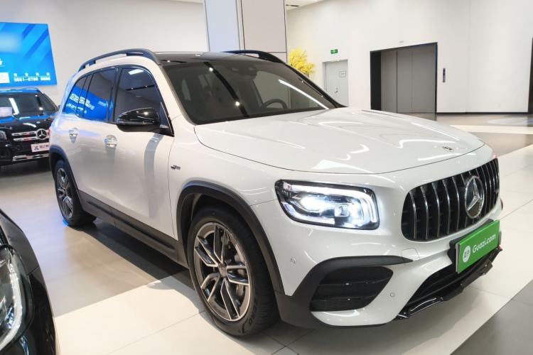 Used Mercedes-Benz GLB AMG 2023 AMG GLB 35 4MATIC Front Right 45 Deg