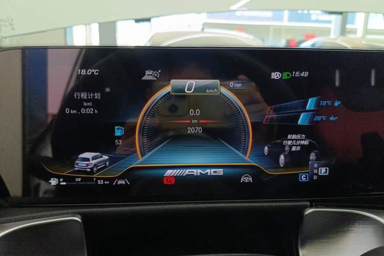 Used Mercedes-Benz GLB AMG 2023 AMG GLB 35 4MATIC Instrument Cluster