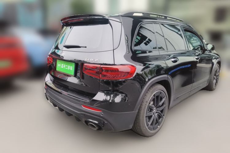 Used Mercedes-Benz GLB AMG 2024 AMG GLB 35 4MATIC Rear Right 45 Deg