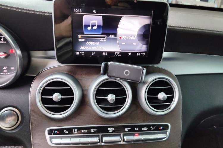 Used Mercedes-Benz GLC 2016 GLC 300 4MATIC Dynamic Model Audio And AC Panel