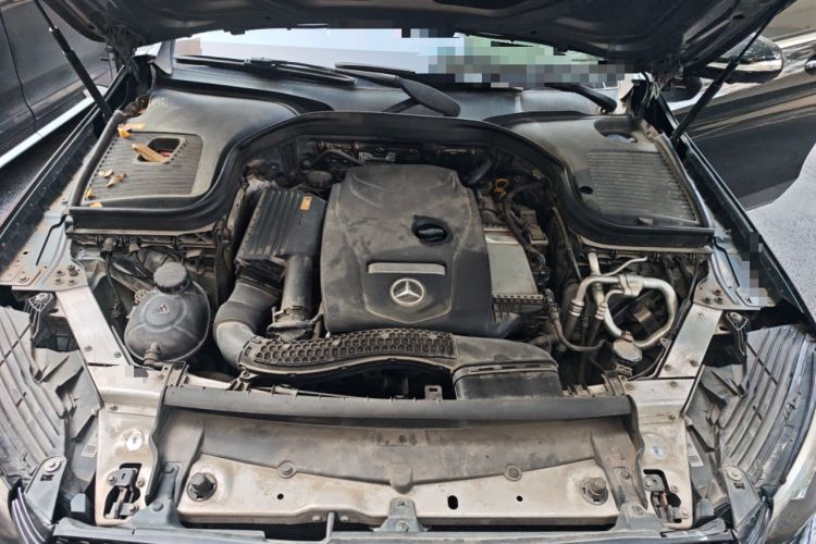 Used Mercedes-Benz GLC 2016 GLC 300 4MATIC Luxury Model Engine Bay