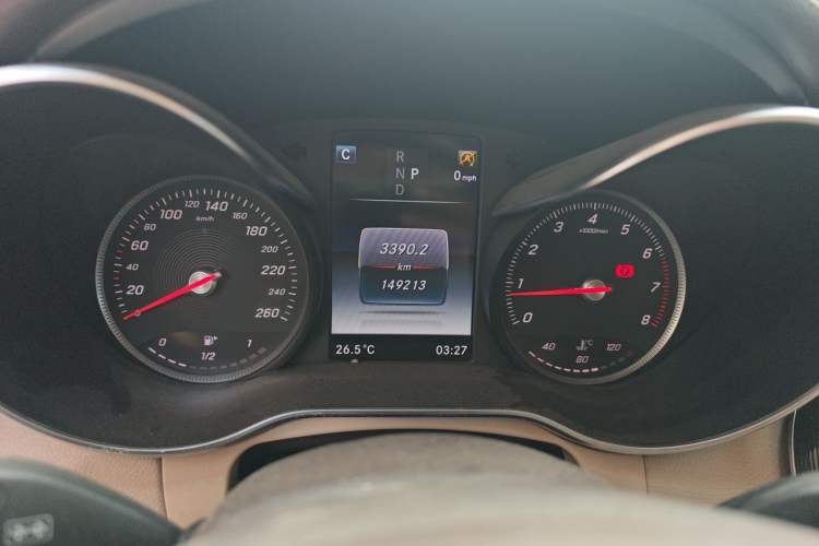 Used Mercedes-Benz GLC 2016 GLC 300 4MATIC Dynamic Model Instrument Cluster