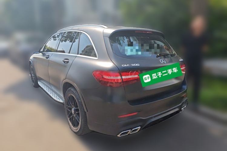 Used Mercedes-Benz GLC 2016 GLC 300 4MATIC Dynamic Model Rear Left 45 Deg