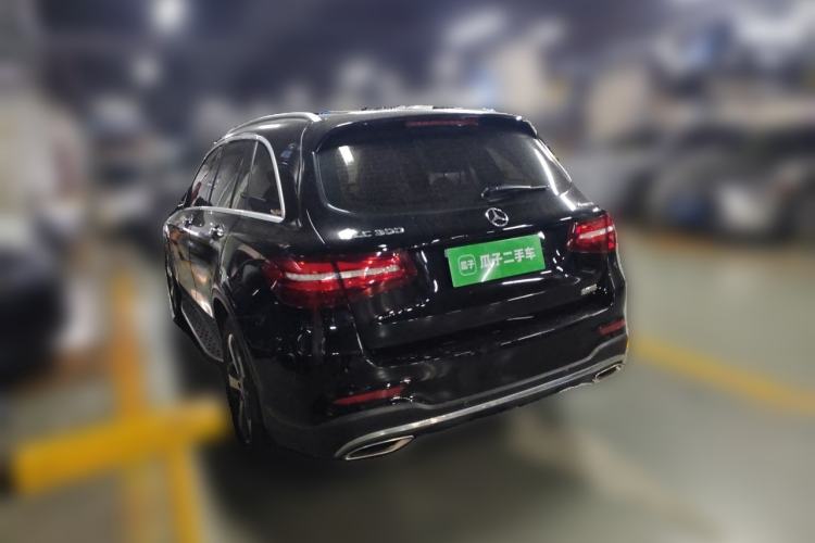 Used Mercedes-Benz GLC 2016 GLC 300 4MATIC Dynamic Model Rear Left 45 Deg