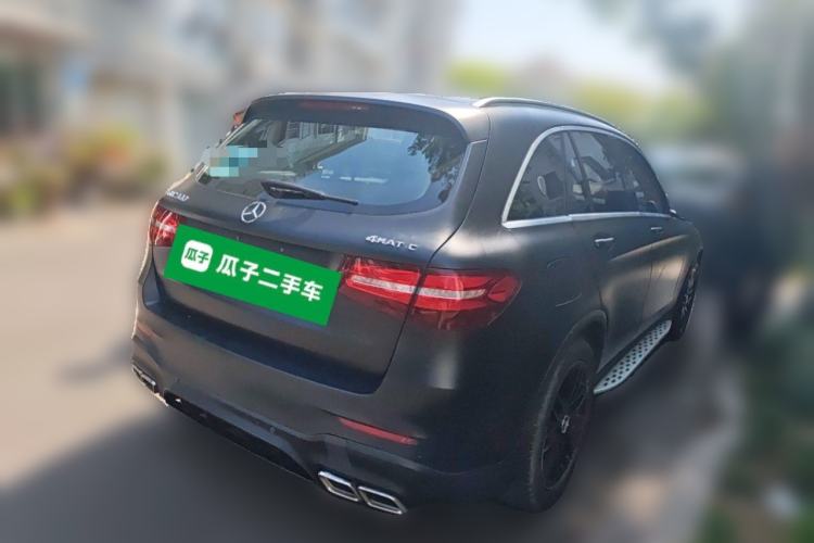 Used Mercedes-Benz GLC 2016 GLC 300 4MATIC Dynamic Model Rear Right 45 Deg