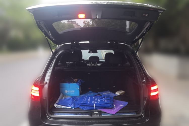 Used Mercedes-Benz GLC 2016 GLC 300 4MATIC Luxury Model Trunk