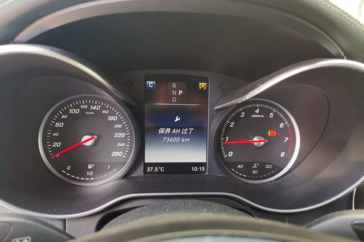 Used Mercedes-Benz GLC 2016 GLC 300 4MATIC Dynamic Model Instrument Cluster