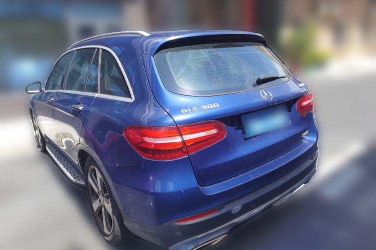 Used Mercedes-Benz GLC 2016 GLC 300 4MATIC Dynamic Model Rear Left 45 Deg