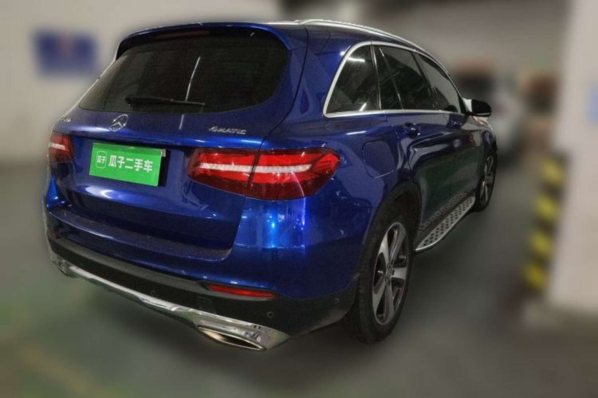 Used Mercedes-Benz GLC 2016 GLC 260 4MATIC Luxury Model Rear Right 45 Deg