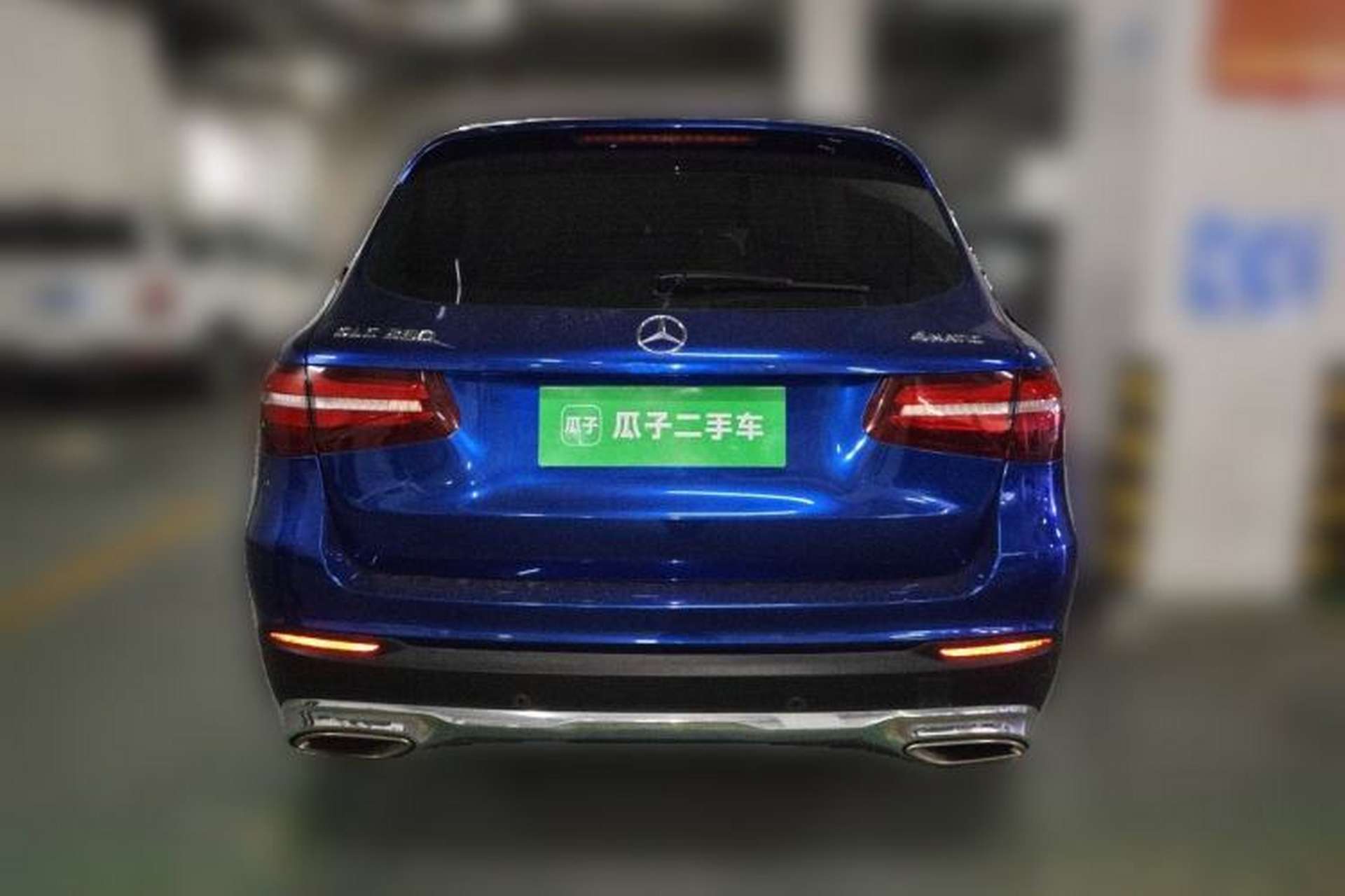 Used Mercedes-Benz GLC 2016 GLC 260 4MATIC Luxury Model Rear