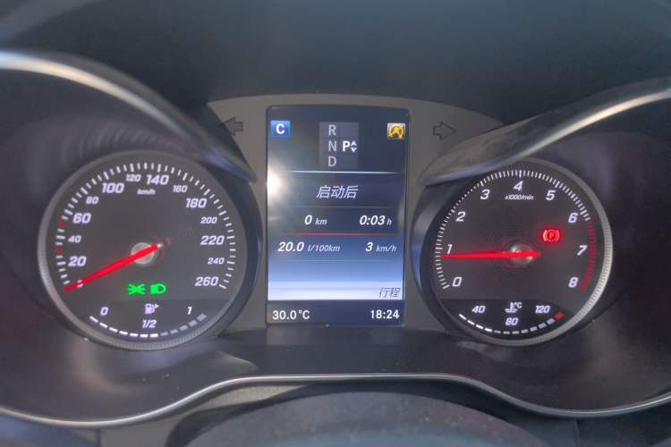 Used Mercedes-Benz GLC 2016 GLC 300 4MATIC Dynamic Model Instrument Cluster