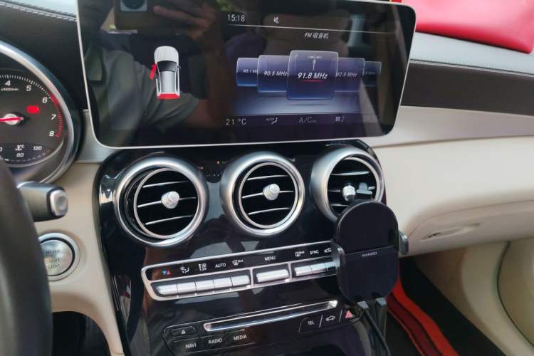 Used Mercedes-Benz GLC 2016 GLC 200 4MATIC Audio And AC Panel