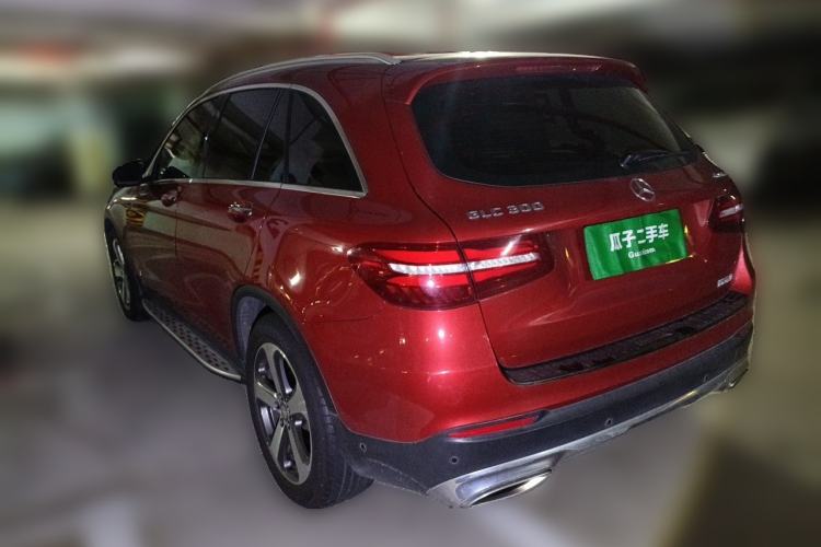 Used Mercedes-Benz GLC 2016 GLC 300 4MATIC Dynamic Model Rear Left 45 Deg