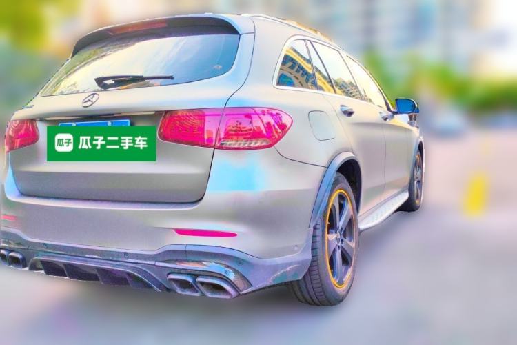 Used Mercedes-Benz GLC 2016 GLC 300 4MATIC Dynamic Model Rear Right 45 Deg