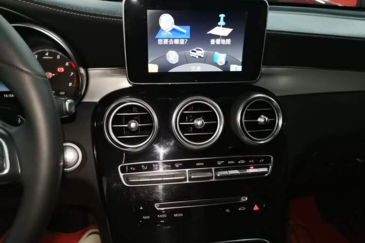 Used Mercedes-Benz GLC 2016 GLC 200 4MATIC Audio And AC Panel