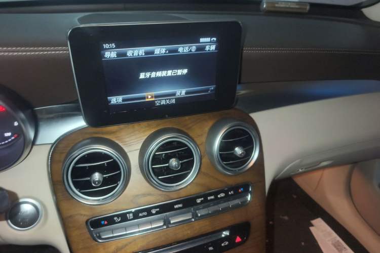 Used Mercedes-Benz GLC 2016 GLC 260 4MATIC Luxury Model Audio And AC Panel