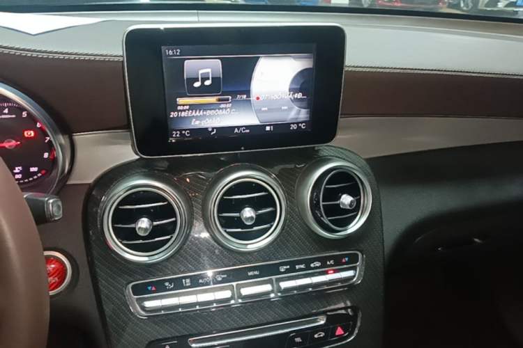 Used Mercedes-Benz GLC 2016 GLC 200 4MATIC Audio And AC Panel