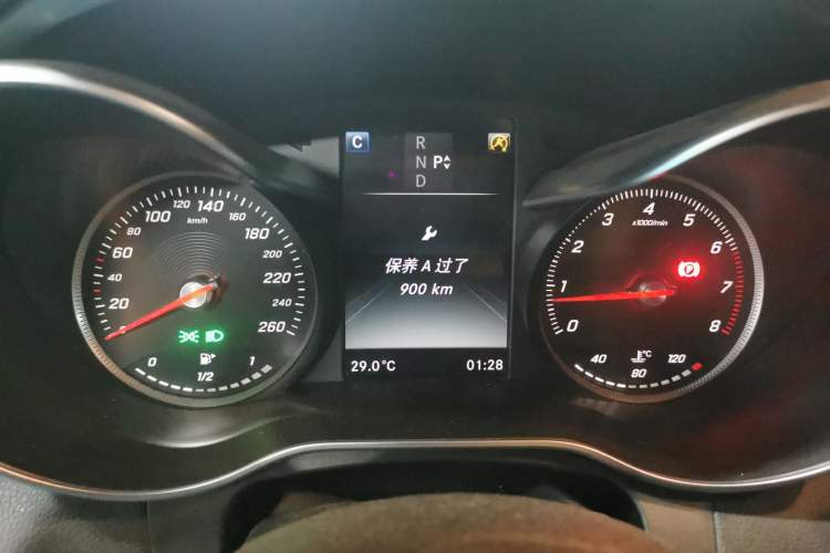 Used Mercedes-Benz GLC 2016 GLC 260 4MATIC Luxury Model Instrument Cluster