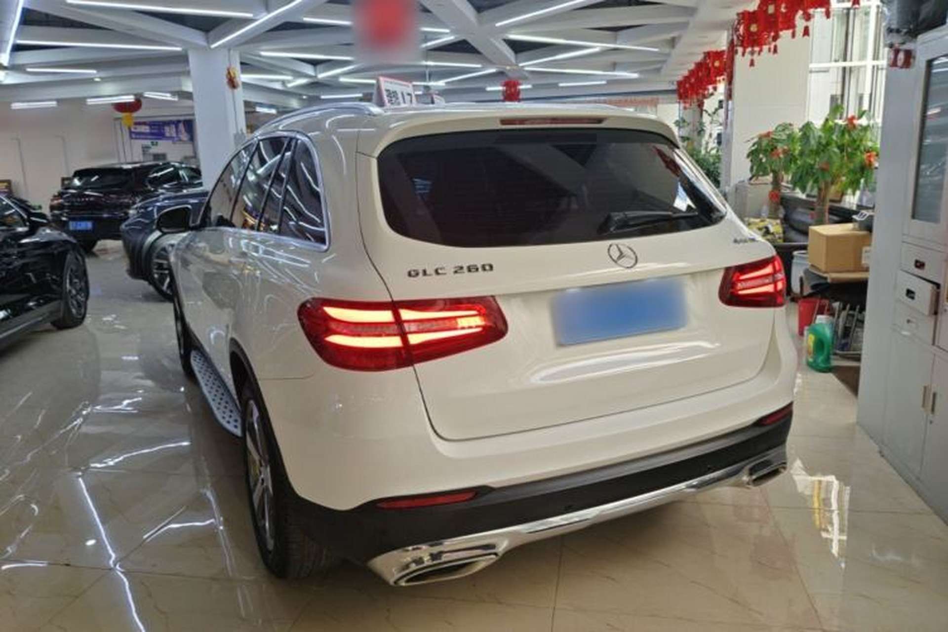 Used Mercedes-Benz GLC 2016 GLC 260 4MATIC Luxury Model Rear Left 45 Deg