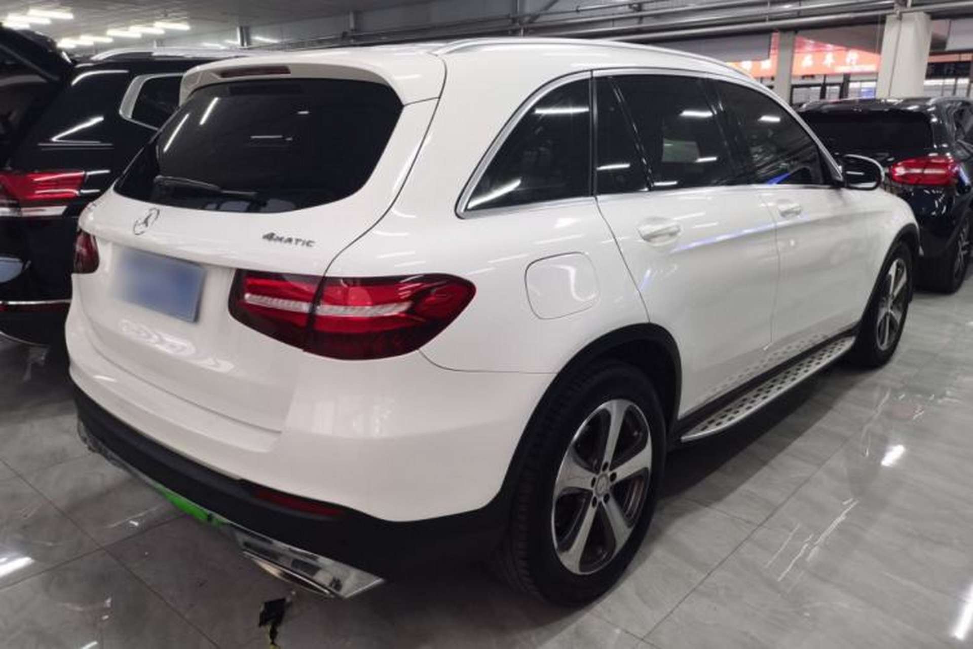 Used Mercedes-Benz GLC 2016 GLC 300 4MATIC Dynamic Model Rear Right 45 Deg