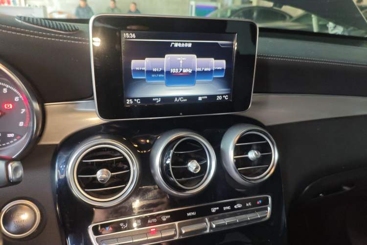 Used Mercedes-Benz GLC 2017 GLC 200 4MATIC Audio And AC Panel