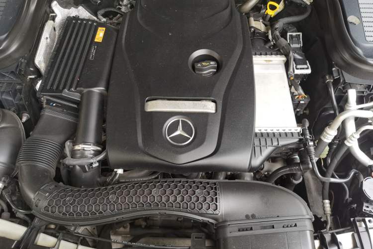 Used Mercedes-Benz GLC 2017 GLC 260 4MATIC Luxury Model Engine Bay