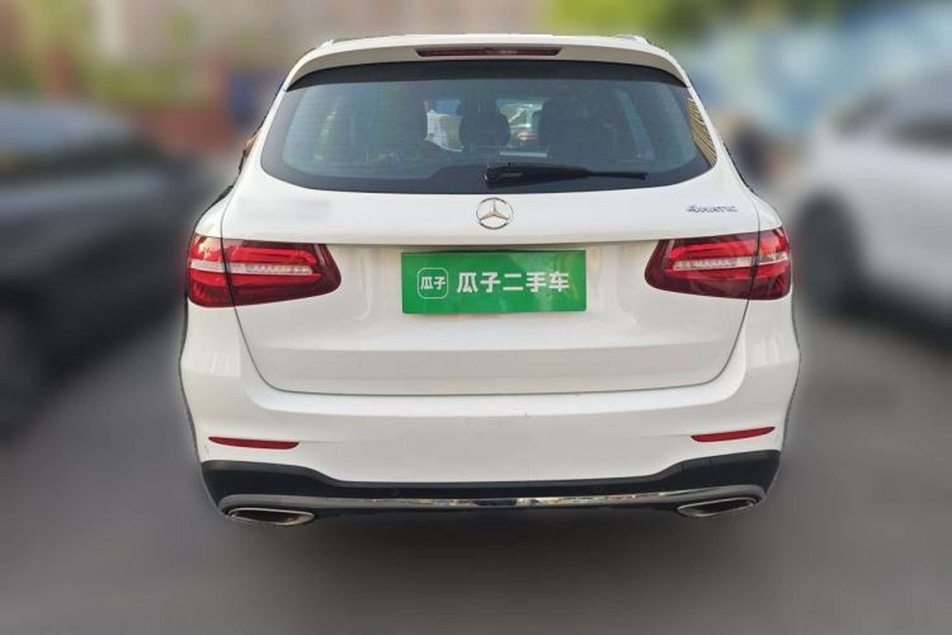 Used Mercedes-Benz GLC 2017 GLC 300 4MATIC Sport Edition Rear