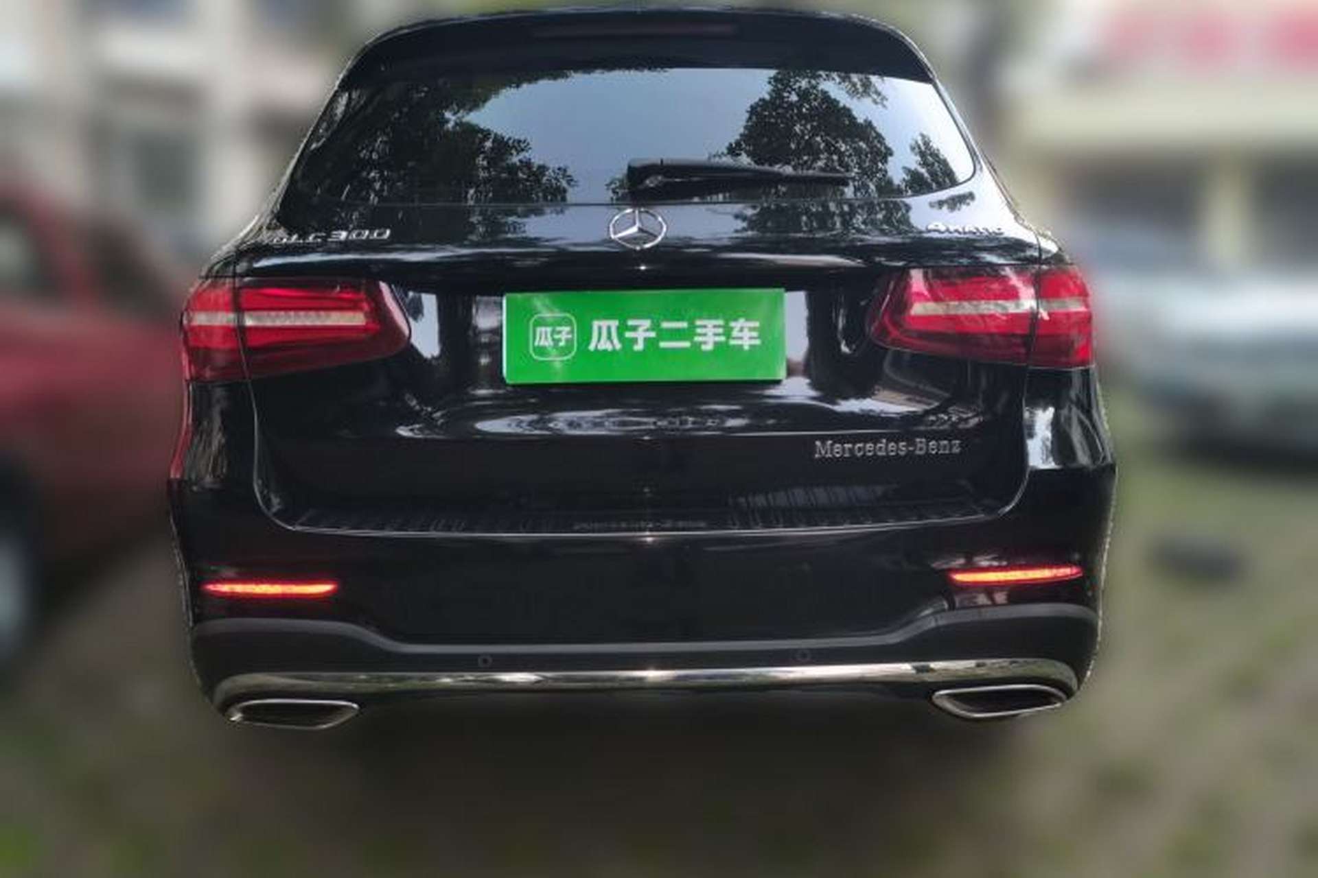 Used Mercedes-Benz GLC 2017 GLC 260 4MATIC Luxury Model Rear