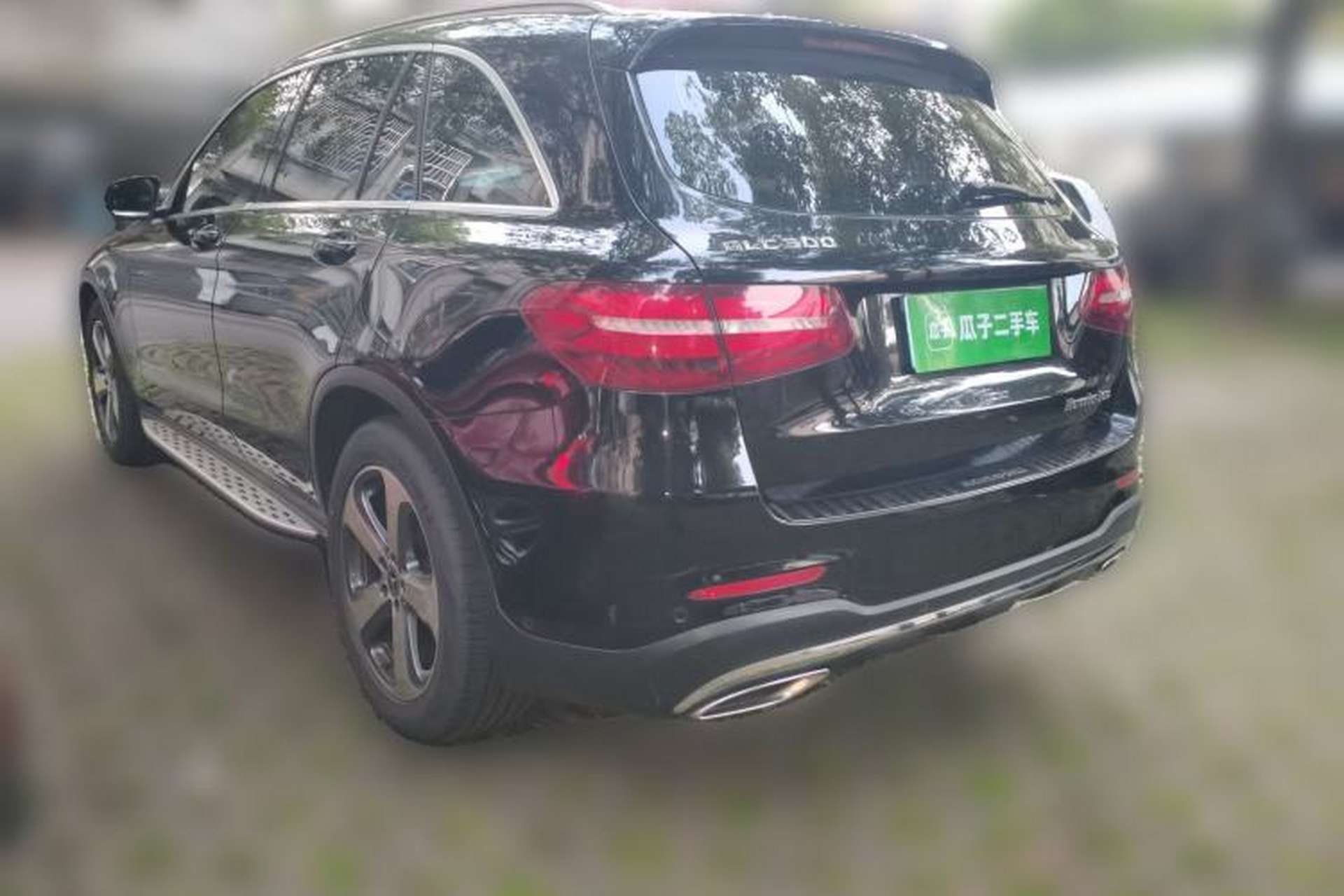 Used Mercedes-Benz GLC 2017 GLC 260 4MATIC Luxury Model Rear Left 45 Deg