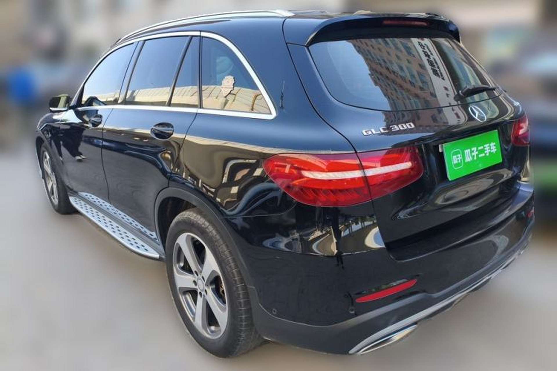 Used Mercedes-Benz GLC 2017 GLC 300 4MATIC Sport Edition Rear Left 45 Deg