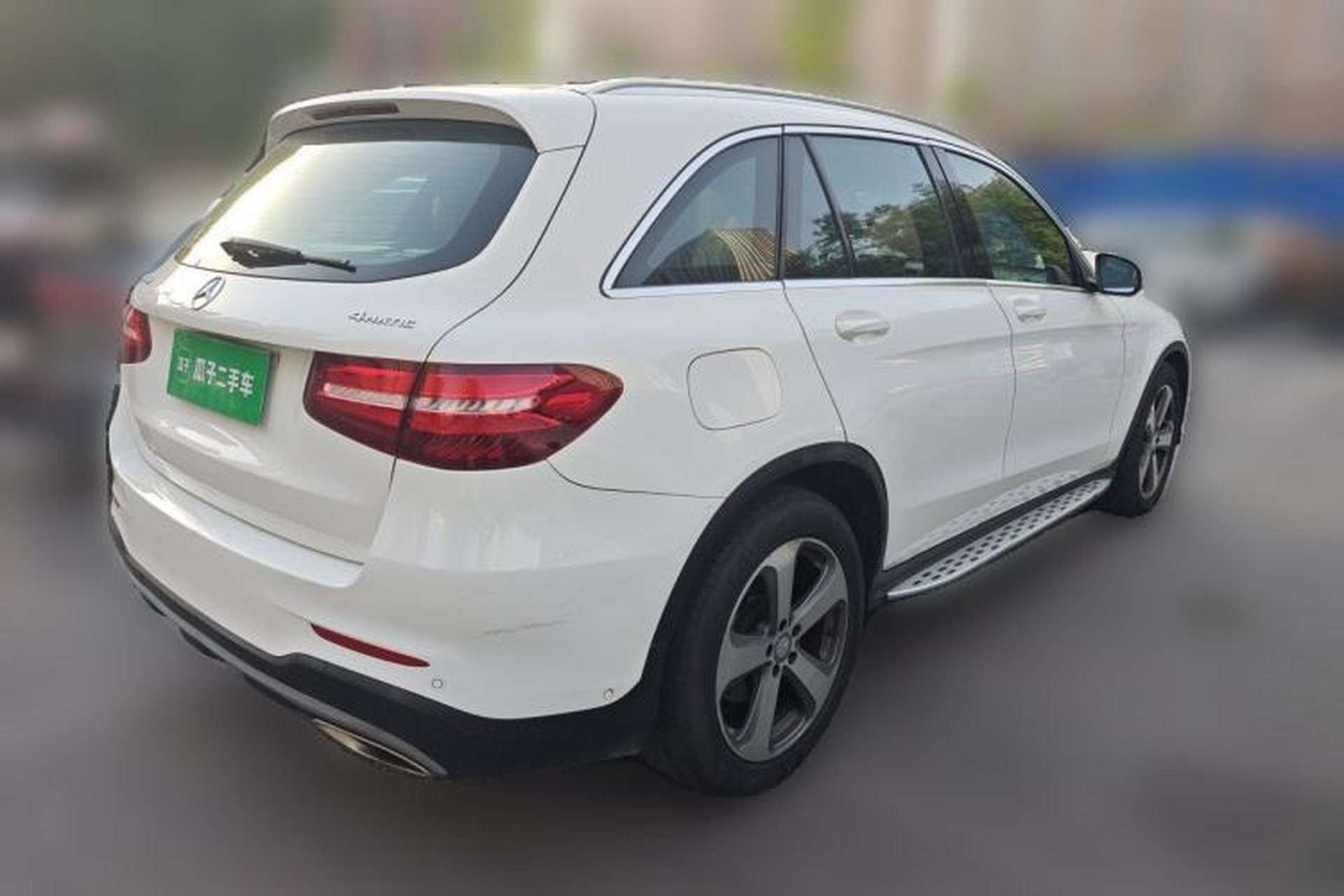 Used Mercedes-Benz GLC 2017 GLC 300 4MATIC Sport Edition Rear Right 45 Deg